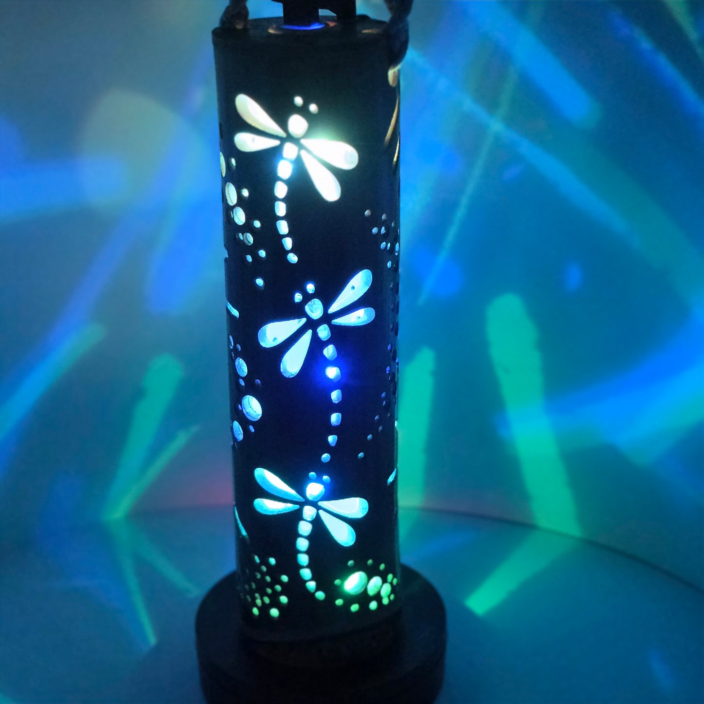 Bamboo Lantern - Dragonflies