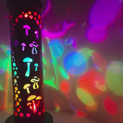 Bamboo Lantern - Mushroom Sunshine