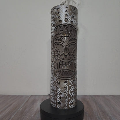 12" PVC Lantern Tiki Design - Signature LED effects