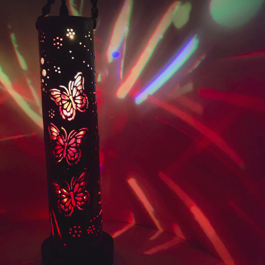 Bamboo Lantern -  Butterflies
