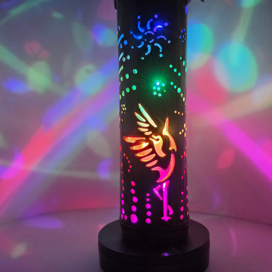 Bamboo Lantern - Egret