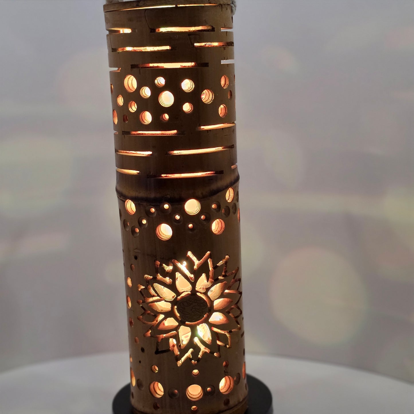 Bamboo Lantern - Sunflower