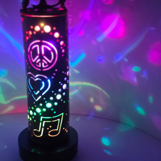 Bamboo Lantern -  Peace, Love, Music