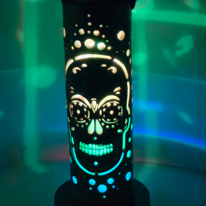 Bamboo Lantern - Sugar Skull