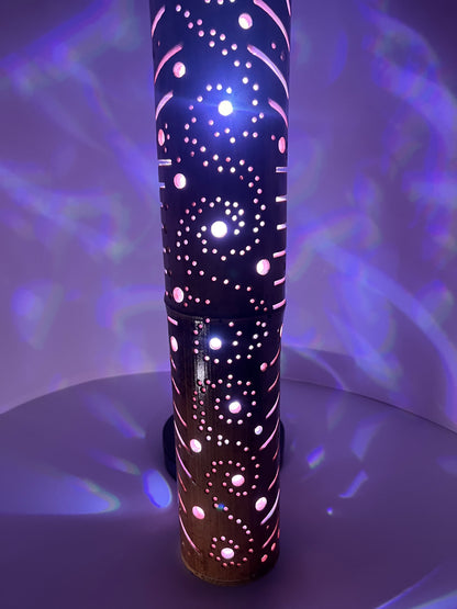 Bamboo Lantern -  Vertical Bears